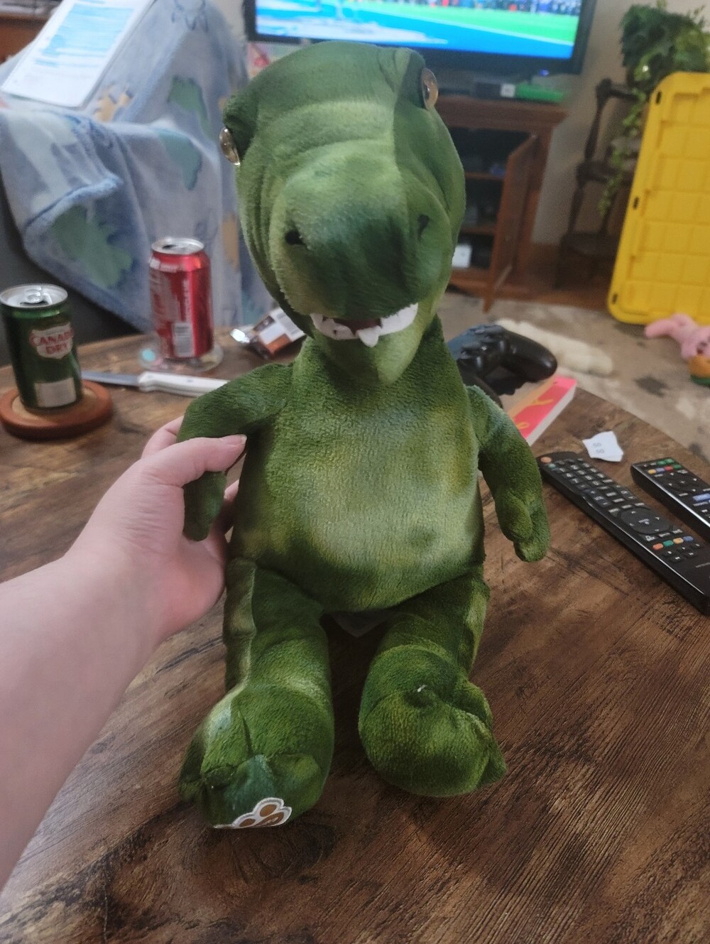 Build-A-Bear Dinosaur Plush Puppet